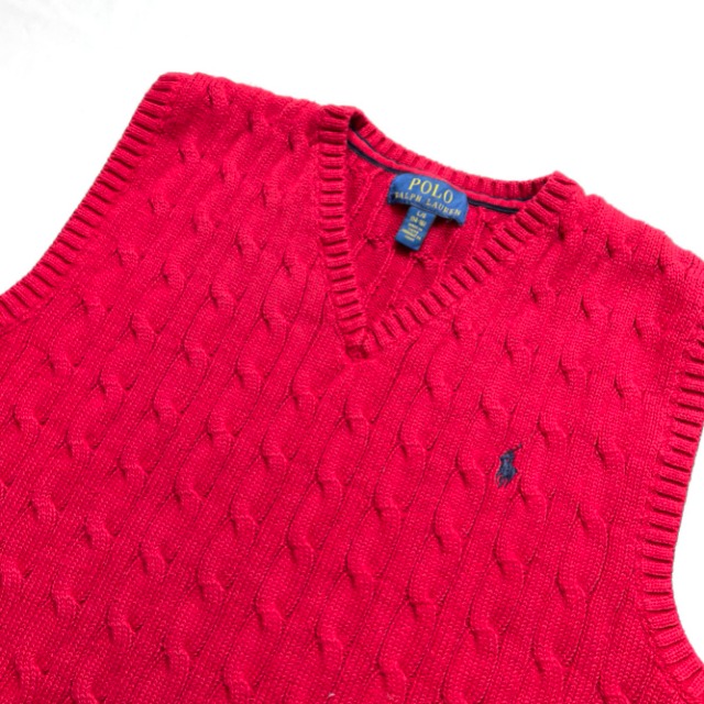 Polo ralph lauren knit Vest (kn355)