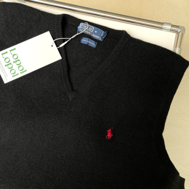 Polo ralph lauren knit vest (kn440)