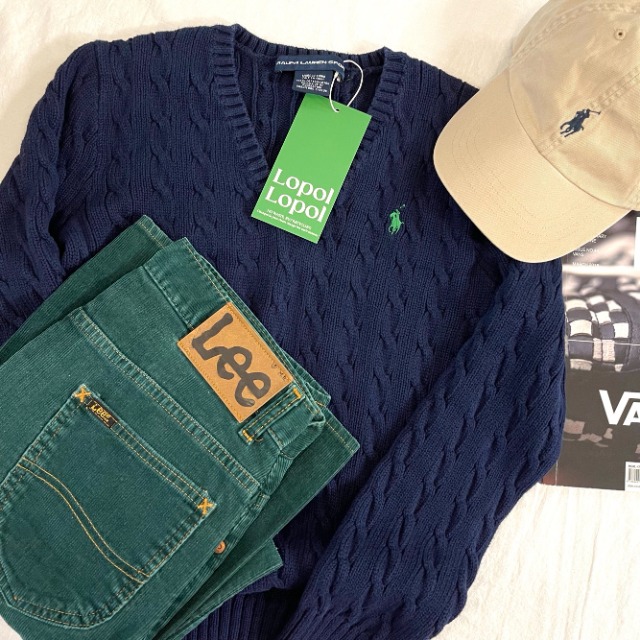 Polo ralph lauren cable knit (kn864)