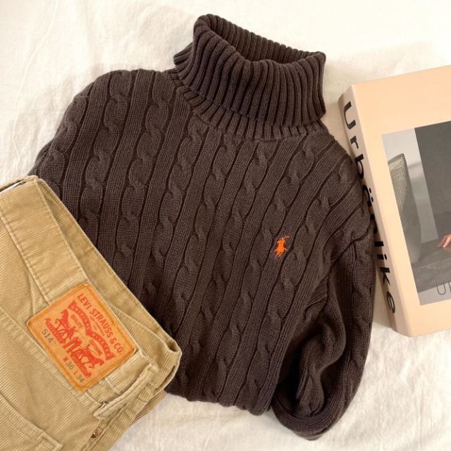 Polo ralph lauren cable knit (kn924)