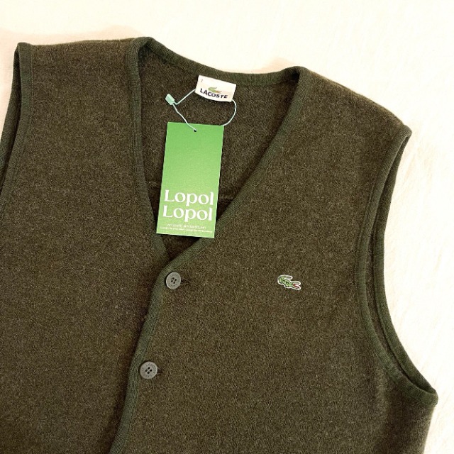 Lacoste wool knit vest (kn1036)