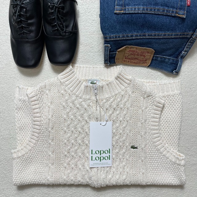 Lacoste knit vest (kn001)
