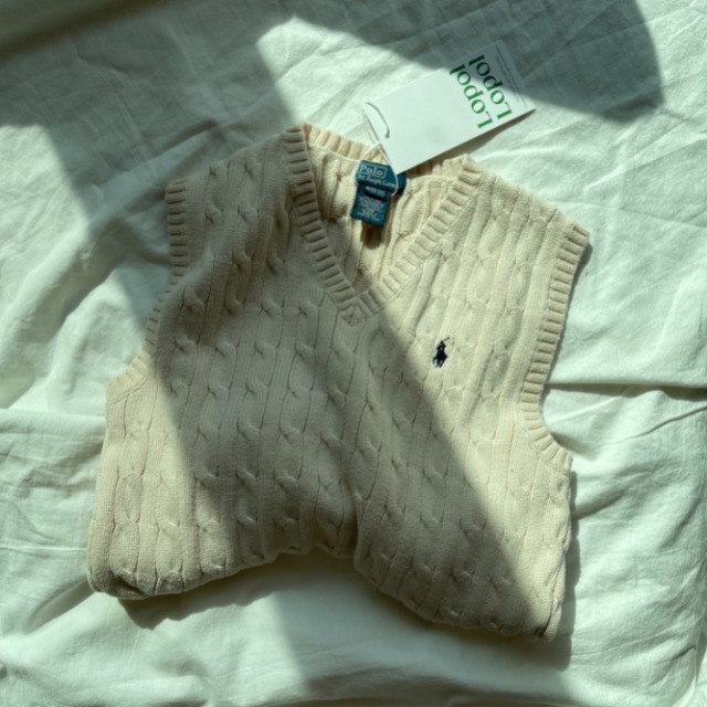 Polo ralph lauren knit vest (kn462)