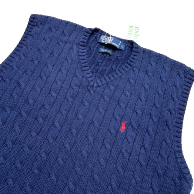 Polo ralph lauren knit vest (kn400)