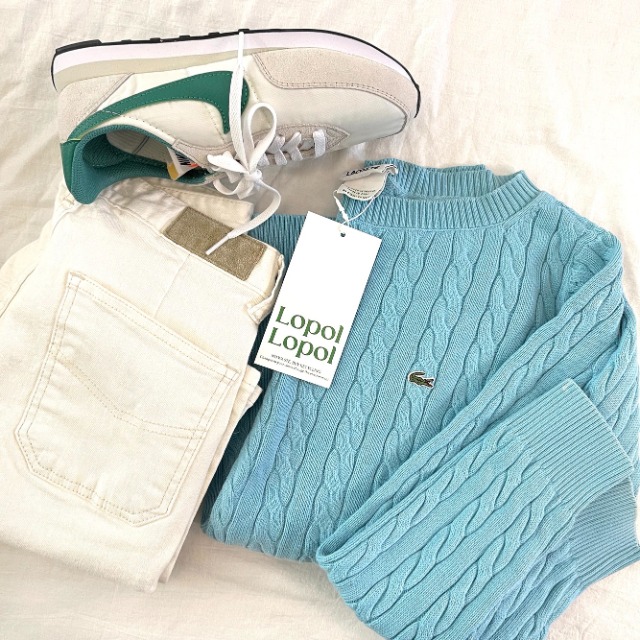 Lacoste cable knit (kn652)