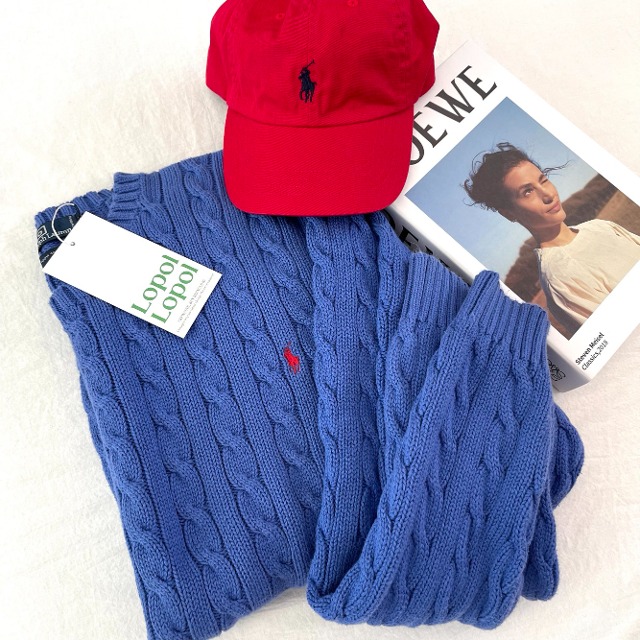 Polo ralph lauren cable knit (kn703)
