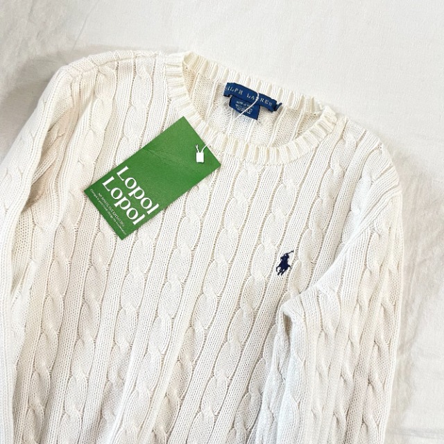 Polo ralph lauren cable knit (kn927)