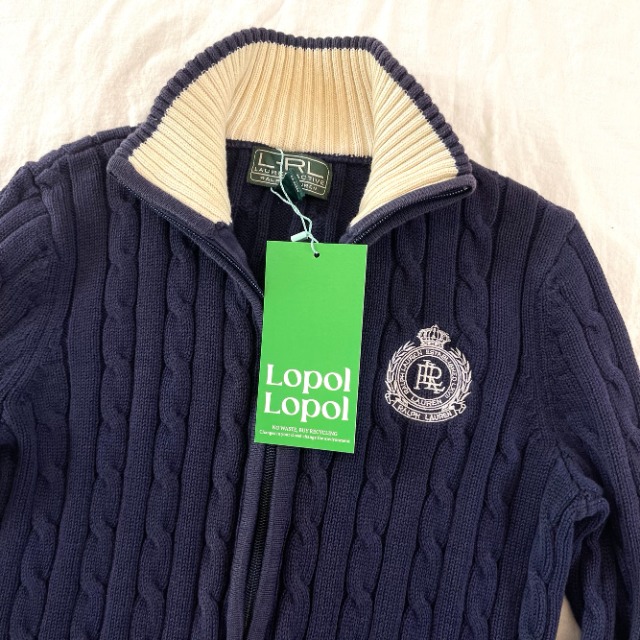 Polo Lauren knit zip-up (kn1208)