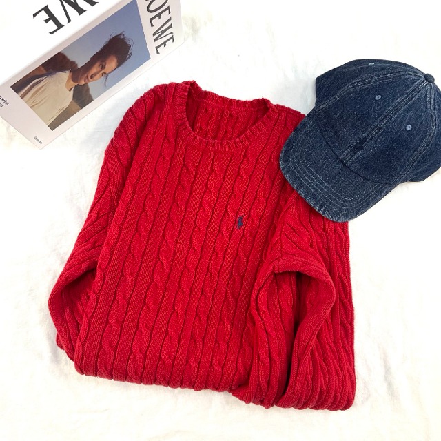 Polo ralph lauren cable knit (kn1472)
