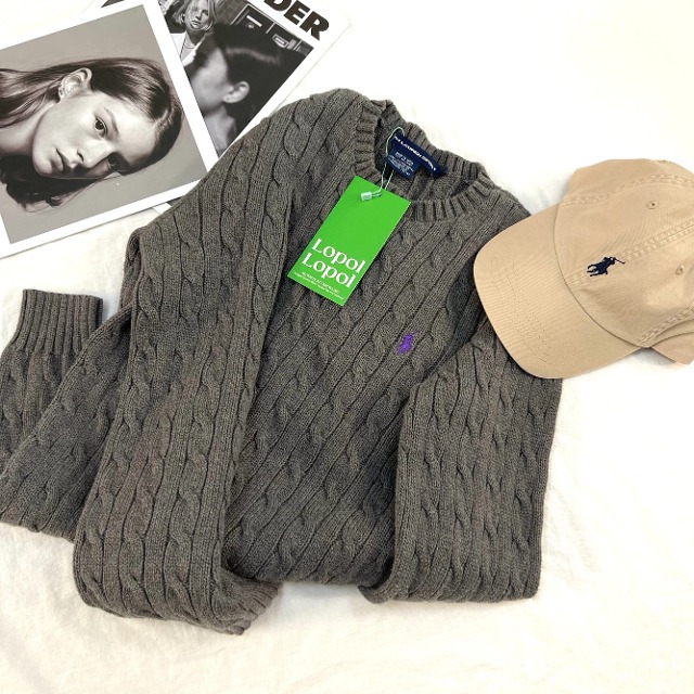 Polo ralph lauren cable knit (kn1473)