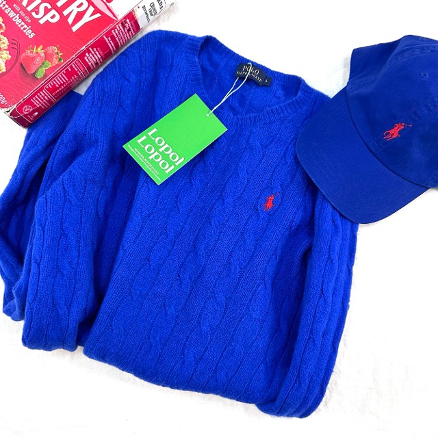 Polo ralph lauren wool cable knit (kn1663)