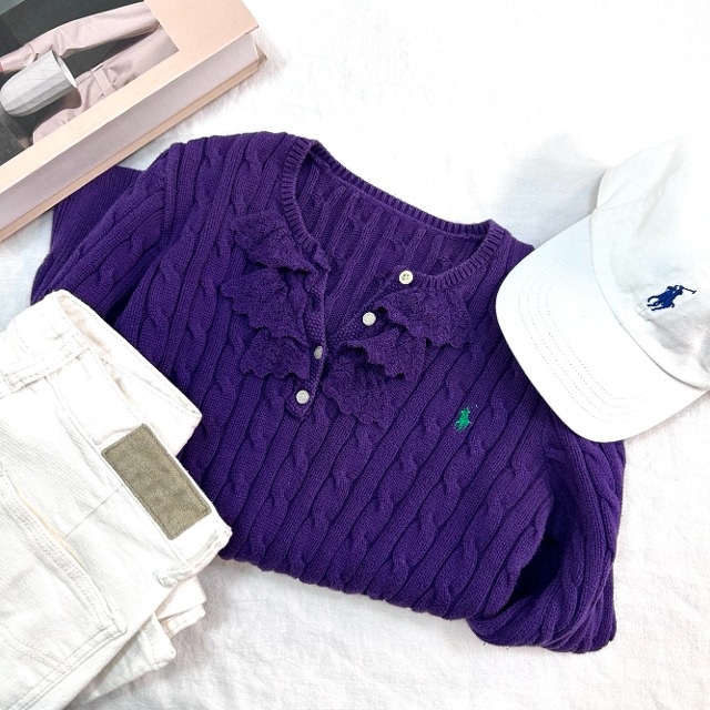 Polo ralph lauren cable knit (kn1581)