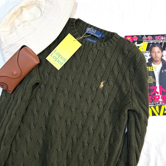 Polo ralph lauren cable knit (kn1802)