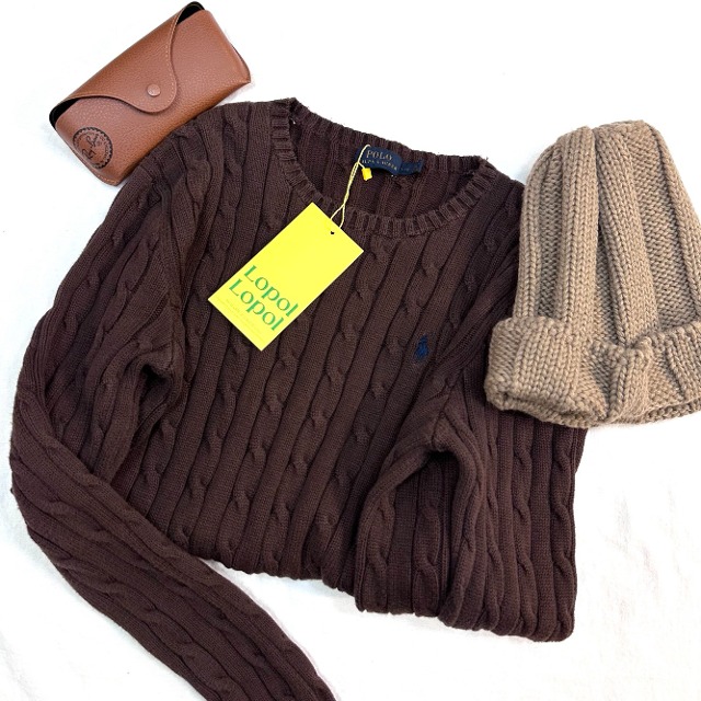 Polo ralph lauren cable knit (kn1730)
