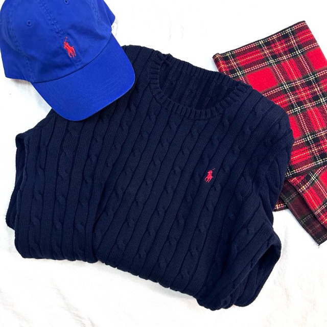 Polo ralph lauren cable knit (kn1727)