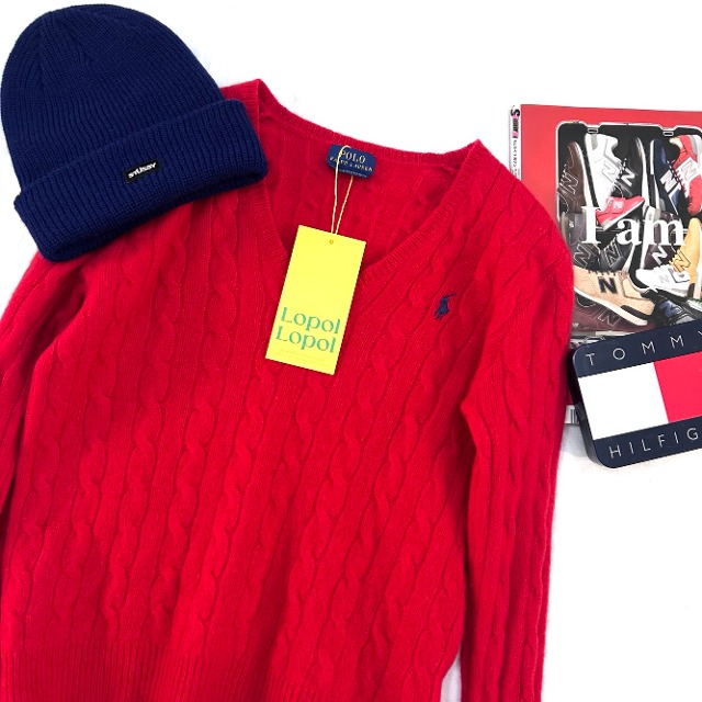Polo ralph lauren wool cable knit (kn1927)
