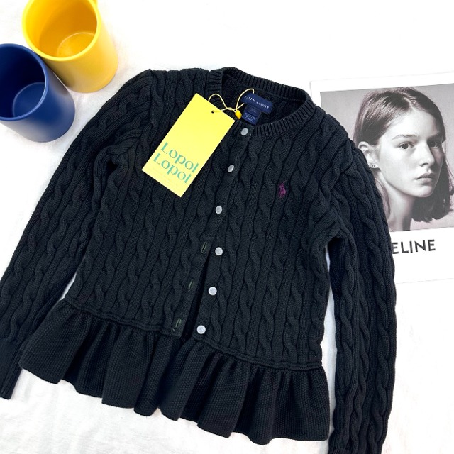 Polo ralph lauren KIDS cable knit cardigan (kn1908)
