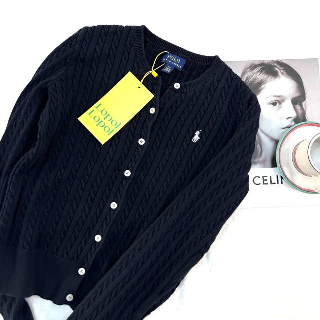 Polo ralph lauren cable knit cardigan (kn2059)