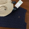 Polo ralph lauren knit vest (kn387)