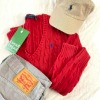 Polo ralph lauren cable knit (kn938)
