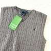 Polo ralph lauren cable knit vest (kn1131)