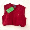 Polo ralph lauren cable knit vest (kn1278)